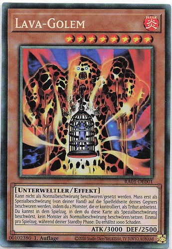 Lava golem gi oh - lava-golem, tcg