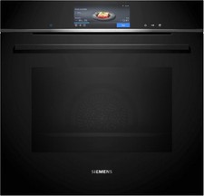 Siemens HS758G3B1 iQ700 Einbau-Dampfbackofen 60 x 60 cm Schwarz Edelstahl