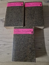 Das Kapital, Band I-III. Drei Bände Karl Marx 