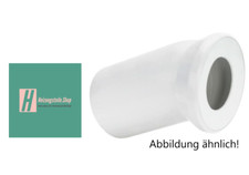 Viega WC Ablauf Bogen Ablaufbogen 100x150 Weiß aus PP 22,5° weiß 101855 NEU