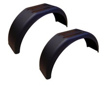 Paar Kotflügel aus Kunststoff