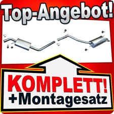 Edelstahl auspuff für - edelstahl, t4