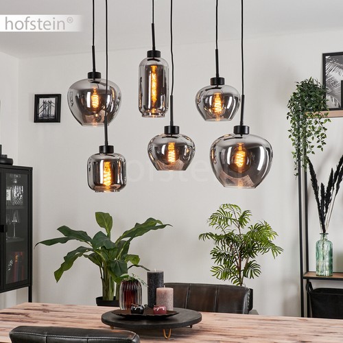 Hänge lampe rauchglas pendel - lampe,