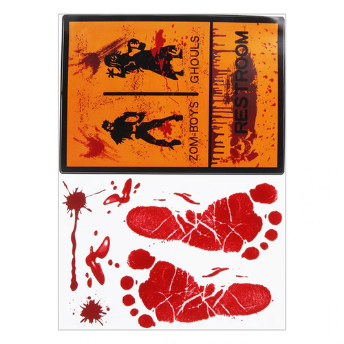 Horror themen sticker - themen, wand