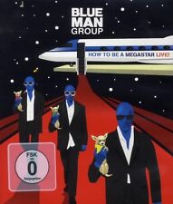 BLUE MAN GROUP "HOW TO BE A MEGASTAR-LIVE" BLU- RAY NEU
