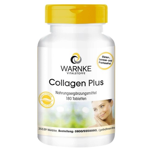 Collagen plus 180 tabletten - plus,