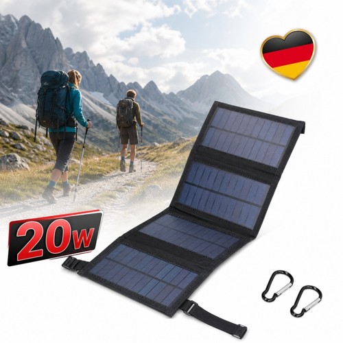 20w faltbar solarpanel - 20w,