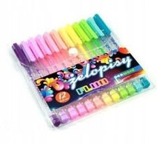 12x Gel-Kugelschreiber, Fluo