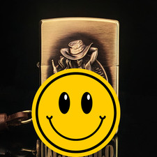 Western Style Zippo with 3D