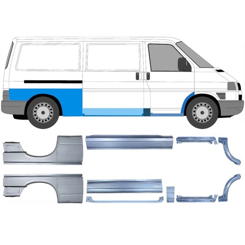 Reparaturblech set für - reparaturblech-set,
