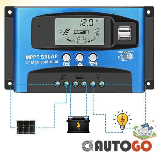 100a 12v 24v - digital, mppt