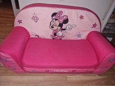 Miki Maus Couch Disney Kinder sofa Pink Ausklappbar