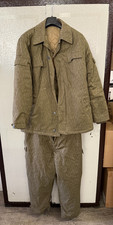 Original NVA Winteranzug Strichtarn – Jacke & Hose (Größe 52/56)