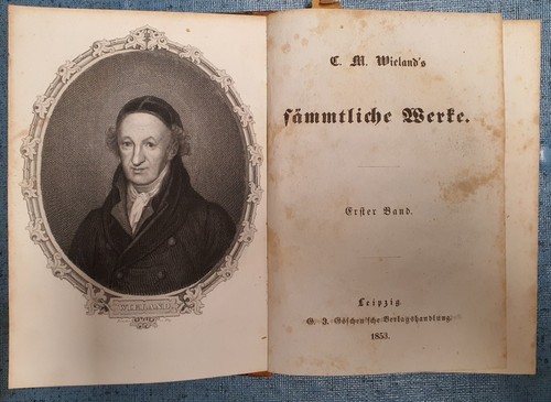 1853 wieland sämtliche - c., m.