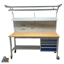 Professionaler Arbeitstisch Verpackungstisch Werkbank Versandtisch Montagetisch