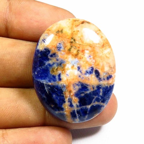 Sodalith cabochon 31x25mm - cabochon,