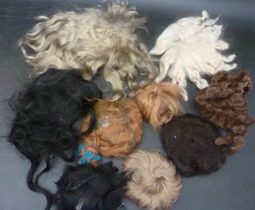 Konvolut mohair perücken - konvolut,