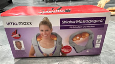 VITALmaxx Shiatsu Massagegerät Massage Schultern Nacken Druck Knet Muskel
