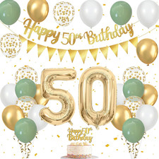 50. Geburtstag Deko Grün