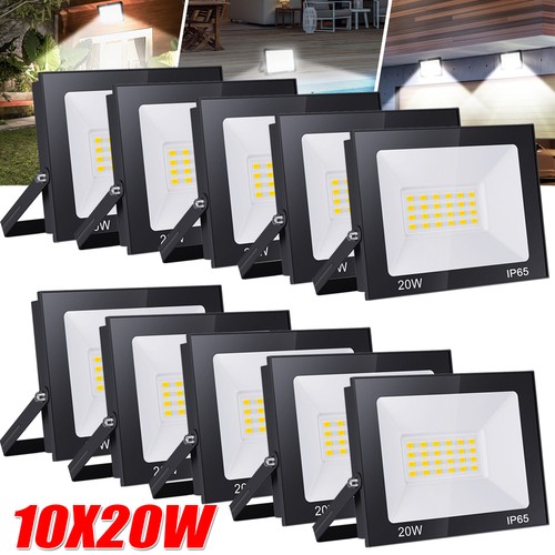 10x led strahler außen fluter - led,
