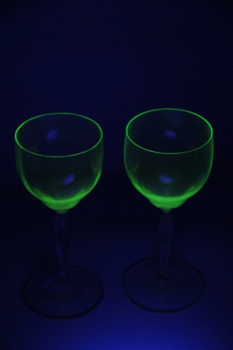 2er set weingläser grün - weingläser,