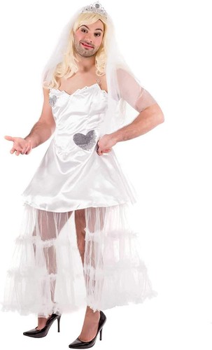 Brautkleid kostüm für herren - brautkleid,