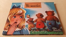 Pop up Buch Tri Medvidci Drei Bären Vojtech Kubasta 1971 Artia