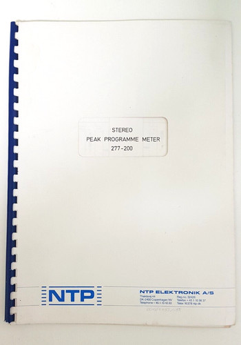 Ntp elektronik stereo - ntp,