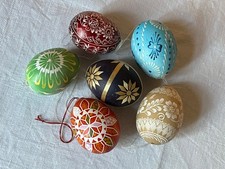 6 sorbische Ostereier