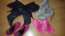Schuhpaket Damen, Gr 38, High
