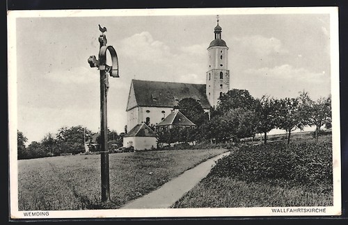 Ansichtskarte wemding - ansichtskarte,