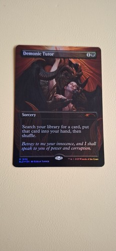 Demonic tutor foil - tutor,