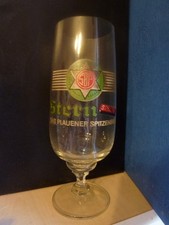 altes Sammler Bierglas / Stern