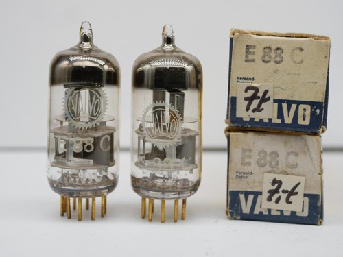 Pair valvo e88c ec88 audio - e88c,