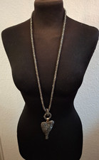 Italy y Kette  Strass  Herz