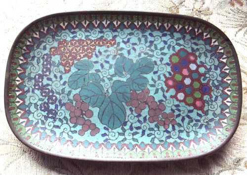 Cloisonne emaille teller - cloisonne,