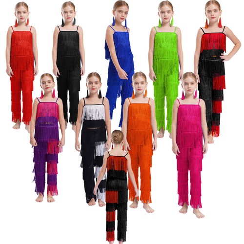 Mädchen kostüme samba crop - mädchen,
