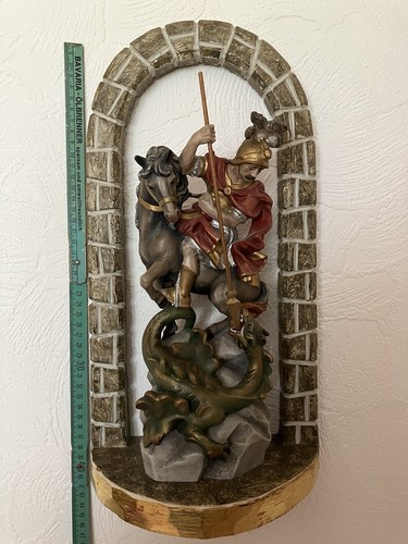 Heiliger georg holzfigur - georg,