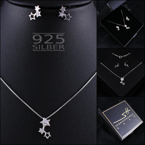 Sterne schmuckset kette - sterne,