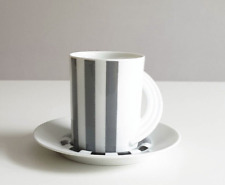 Rosenthal Cupola Strada Kaffeetasse & Untertasse *Mario Bellini Video, vintage