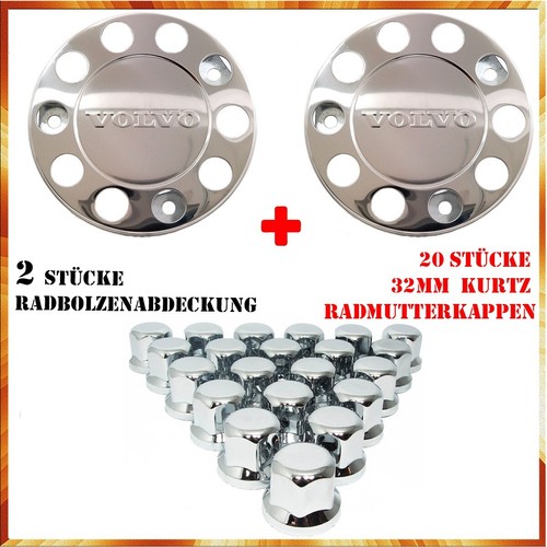 Radbolzenabdeckung - 2x,