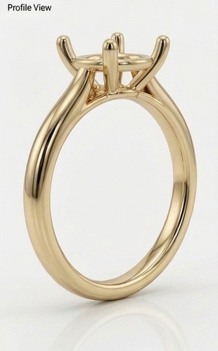 Echter 14k gelbgold runder - gelbgold,
