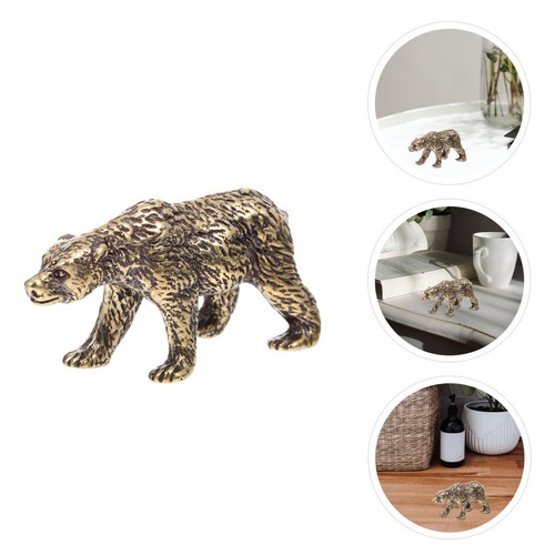 Black bear figur kupfer - black,