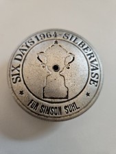 Tankdeckel  Simson Suhl SIX DAYS SILBERVASE 1964 original