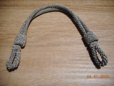 Schnur Mützenkordel Schirmmütze silber BGS  NVA Wehrmacht Offizier Sturmriemen 