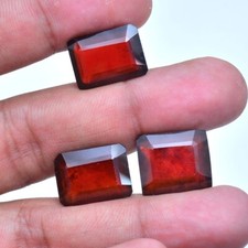 3 Stück Natürlich Hessonit