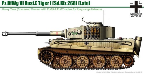 Ww2 german tiger ausf e - ausf,
