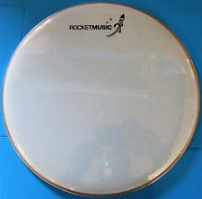 13" Zoll 33,2 cm Rocketmusic Drumhead Schlagzeugfell weiß