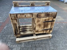 Grilltisch aus Europaletten 