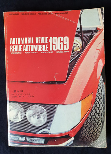 Katalog automobil revue 1969 - automobil,